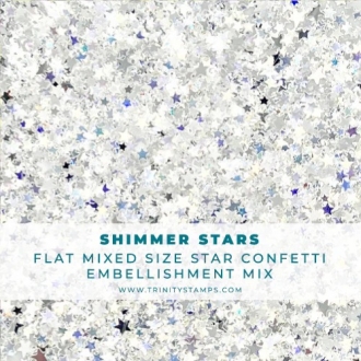 Shimmer Stars Flat Confetti...